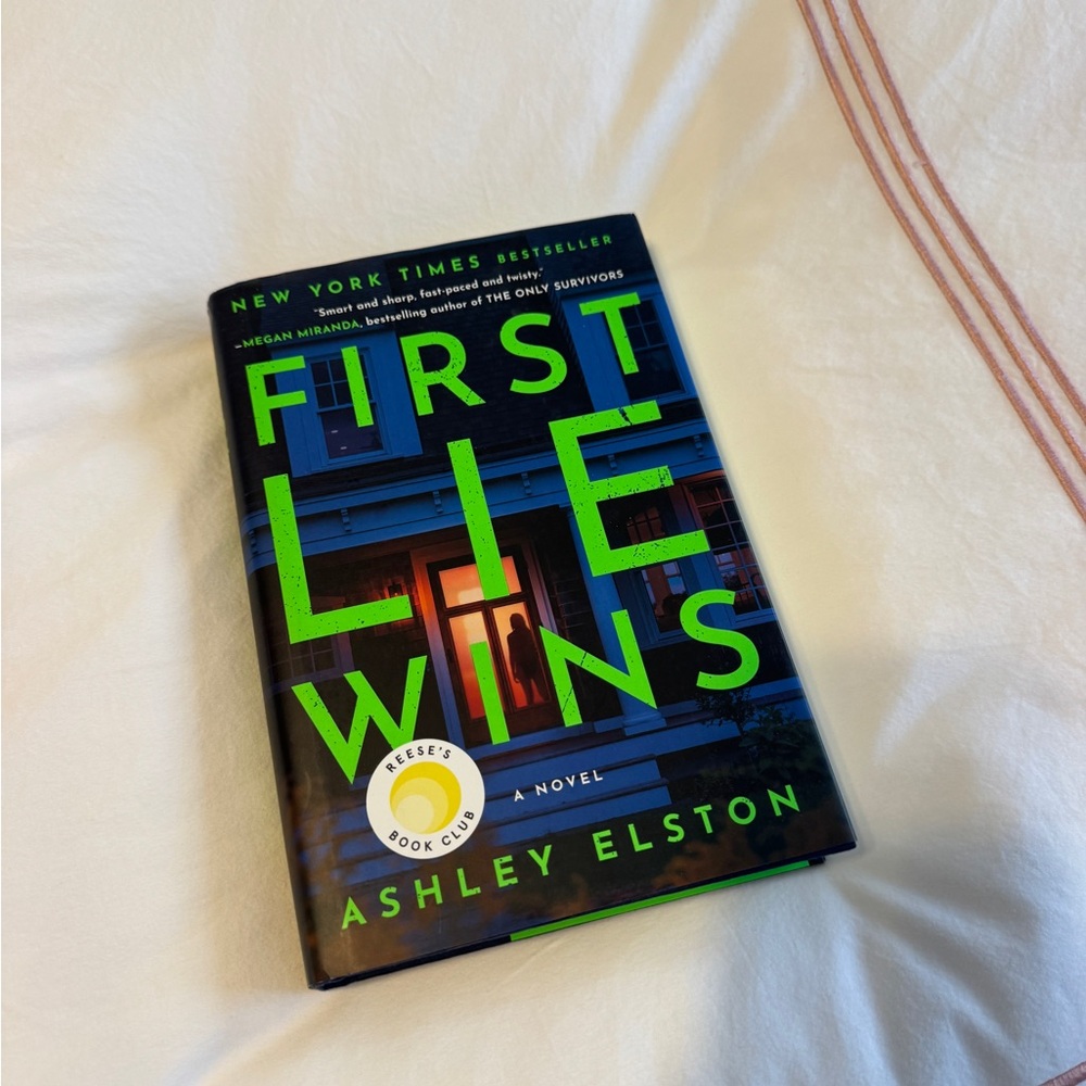 First Lie Wins Hardcover Book